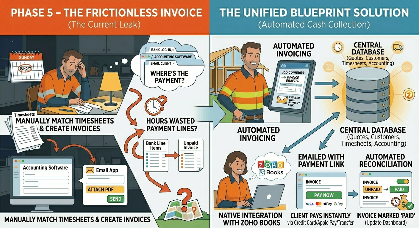 the frictionless invoice & automated cash collection